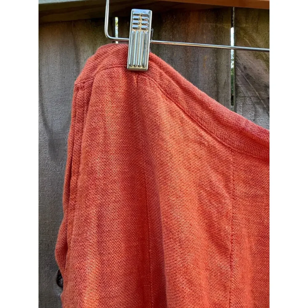 Flax washed rust